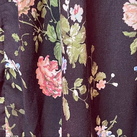 NWT RUE21 BLACK FLORAL DRESS SIZE S - Picture 8 of 16